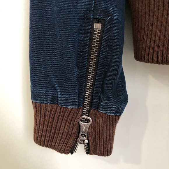 🌟HOST PICK🌟 Club Monaco Denim Bomber Jacket - Picture 9 of 10